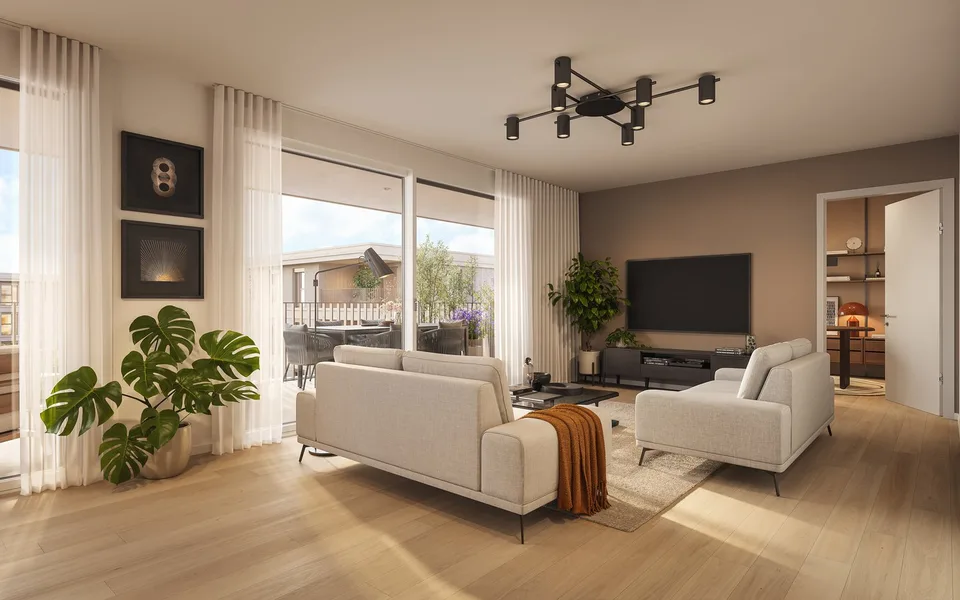 Ein 6-Zimmer-Dachgeschoss inmitten eines neuen Gartenquartiers – Foto 13 von 14