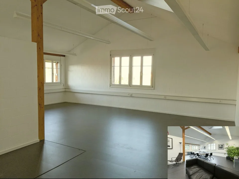 Grand loft pour auto-conception .. Vivre dans le vert