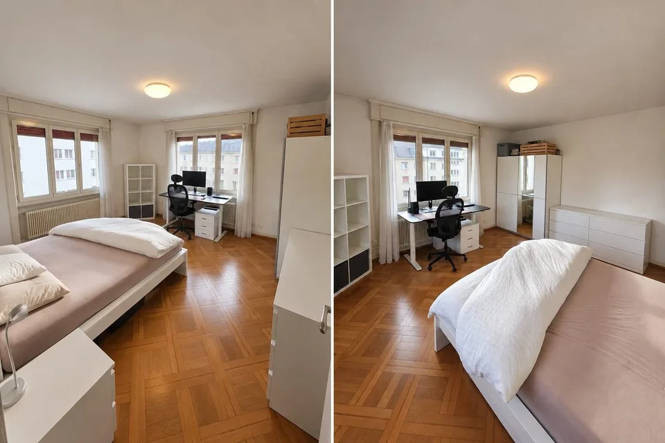FREIBURG - RUE ST-PAUL 7 - 3 ZIMMER + ABSTELLRAUM IM 5. STOCK
