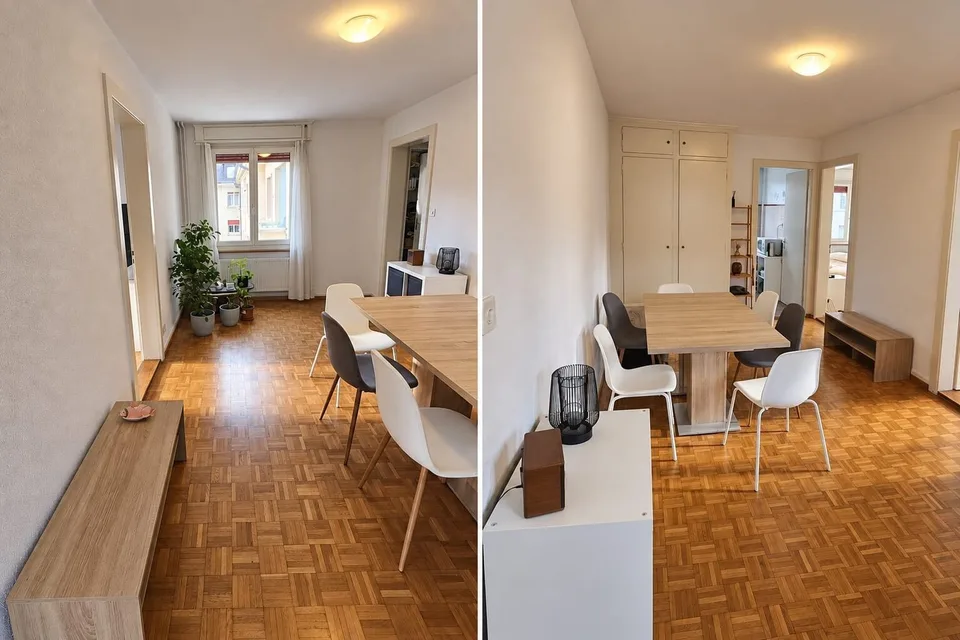 FREIBURG - RUE ST-PAUL 7 - 3 ZIMMER + ABSTELLRAUM IM 5. STOCK