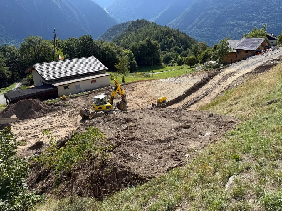 Travaux en cours - Nouvelle construction à Chemin-Dessus - Lot A01 – photo 7 sur 8