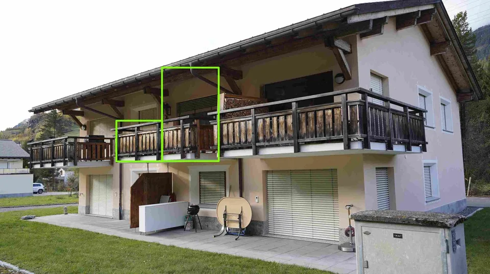 Wohnung am Fluss und Waldrand inklusive Aussenparkplatz