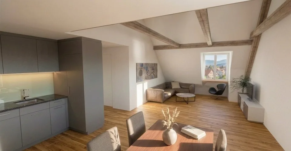 Appartamento mansardato appena costruito – foto 2 di 6
