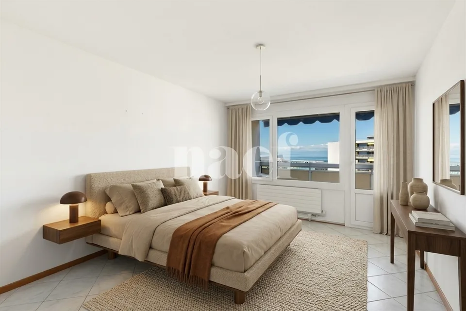 Appartamento 4.5 locali con vista sul lago e due grandi balconi in vendita a Corsier-sur-Vevey – foto 10 di 13