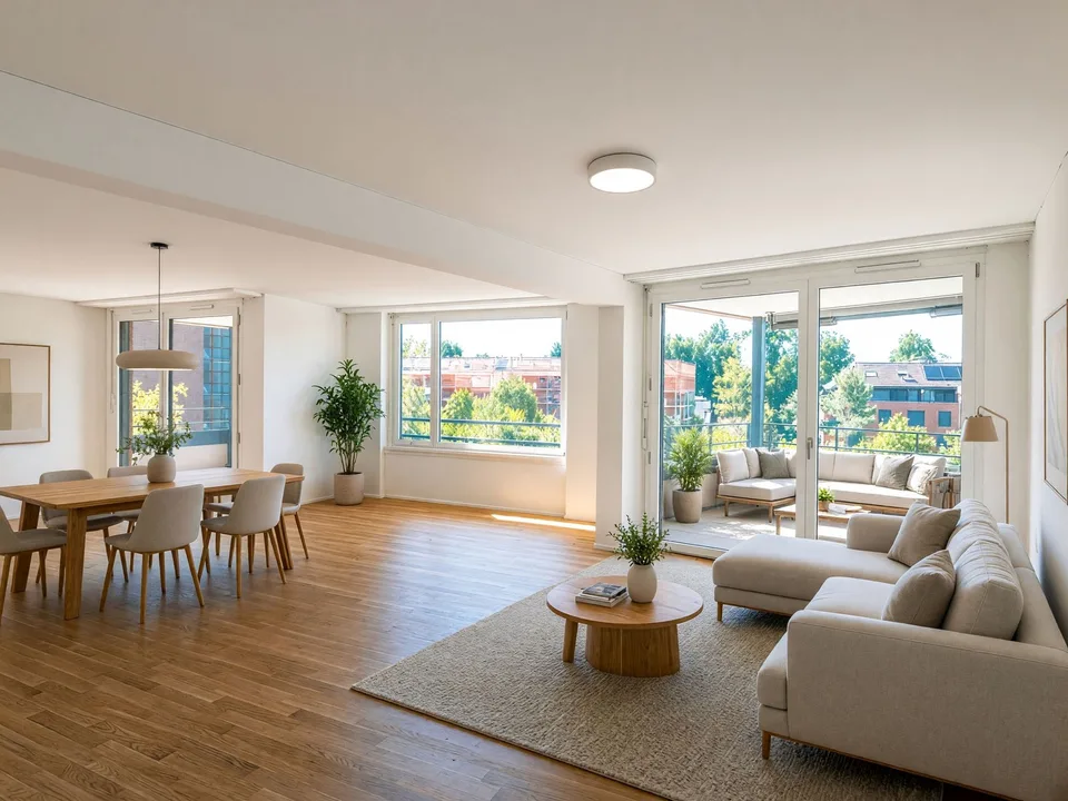 Spacious 4.5-room apartment with 143 m² in Opfikon, freshly renovated