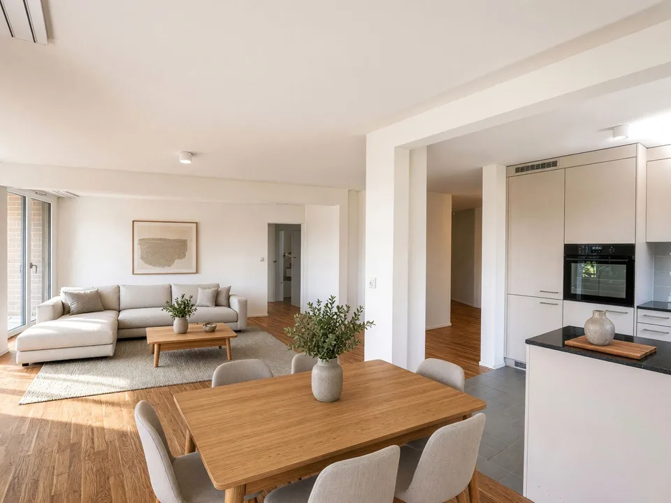 Spacious 4.5-room apartment with 143 m² in Opfikon, freshly renovated