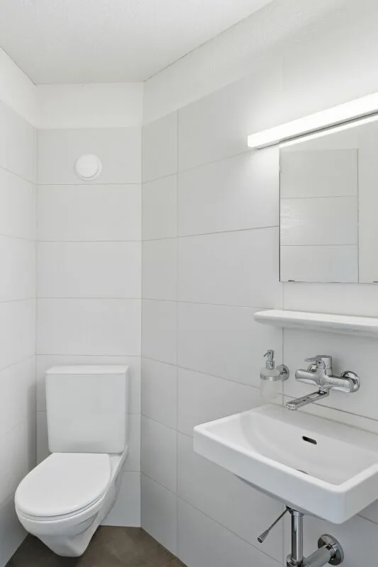 Appartement-maisonnette de 7,5 pièces lumineux avec balcon dans un quartier familial