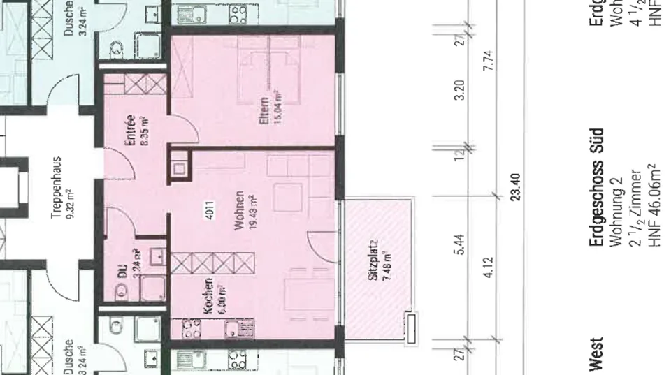2.5-Zimmer Gartenwohnung