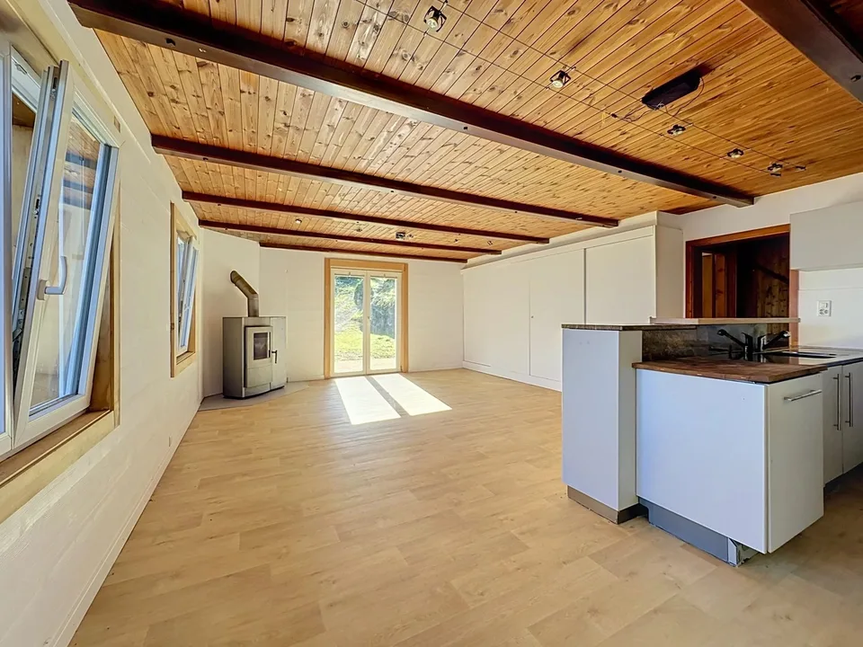 Chalet aus Rundholz zwischen Choëx und Les Giettes – Foto 2 von 13