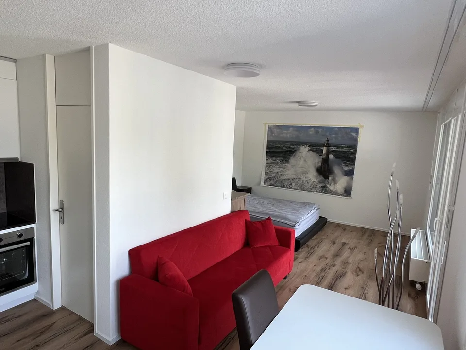 Sofort Nachmieter gesucht - Helles 1.5-Zimmer Studio Visp