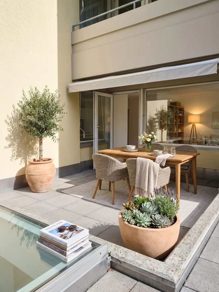 2-Zimmer-Wohnung mit grosszügiger Terrasse