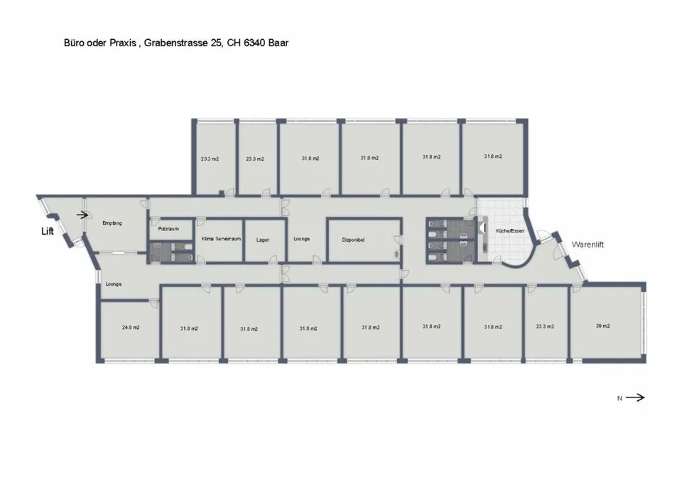 Bureaux / locaux de pratique à Baar – photo 8 sur 8