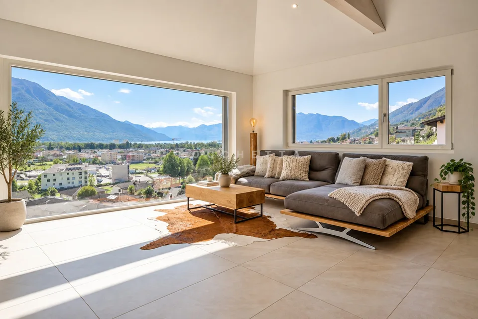 Lifestyle con vista - esclusivo attico a Gordola – Foto 5 von 13