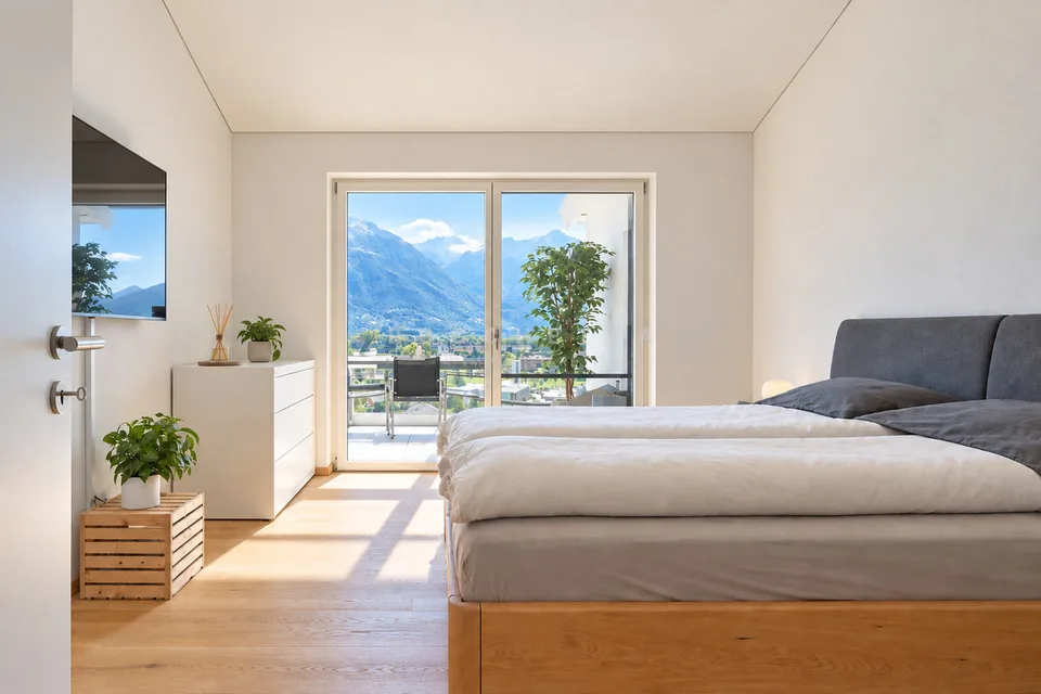 Lifestyle con vista - esclusivo attico a Gordola – Foto 8 von 13