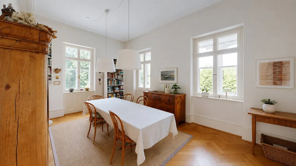 Dreamy country house villa with large garden, private driveway, and a view of the greenery – photo 3 of 12