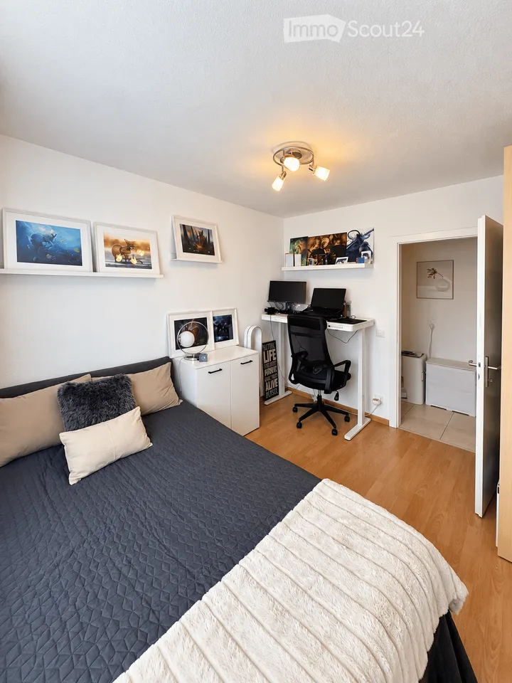 4,5 Zimmer renoviert mit zwei Balkonen – St-Léonard – Foto 8 von 14