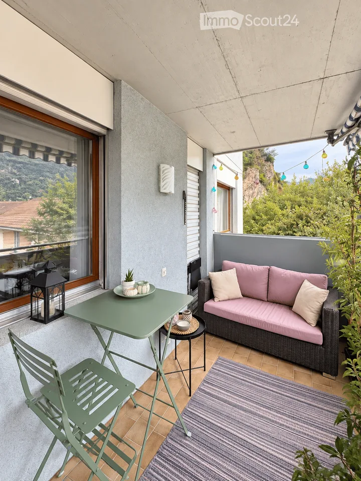 4,5 Zimmer renoviert mit zwei Balkonen – St-Léonard – Foto 12 von 14