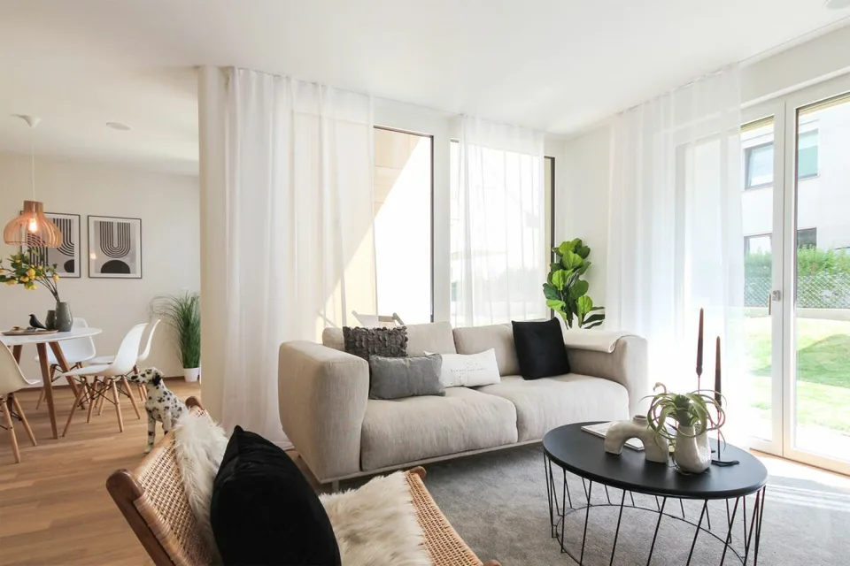 4.5-Zimmer Maisonette mit Hausgefühl und charmantem Garten – Foto 4 von 13