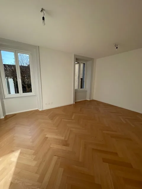 Bel appartement de 3 pièces rénové avec jardin commun - Centre de Bienne – photo 5 sur 10