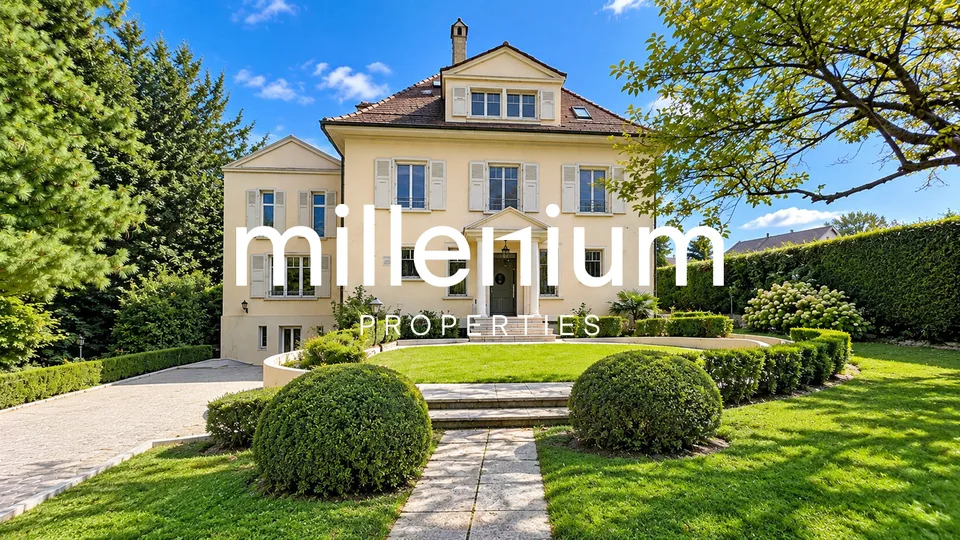 Villa de maître de caractère au coeur d'un écrin de verdure à Nyon – foto 11 di 11