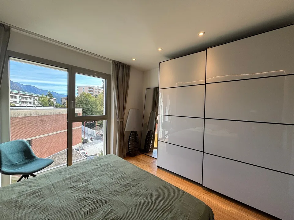 Elegantes 3.5-Zimmer-Wohnung in Massagno mit Dachgarten und Seeblick – Foto 6 von 6