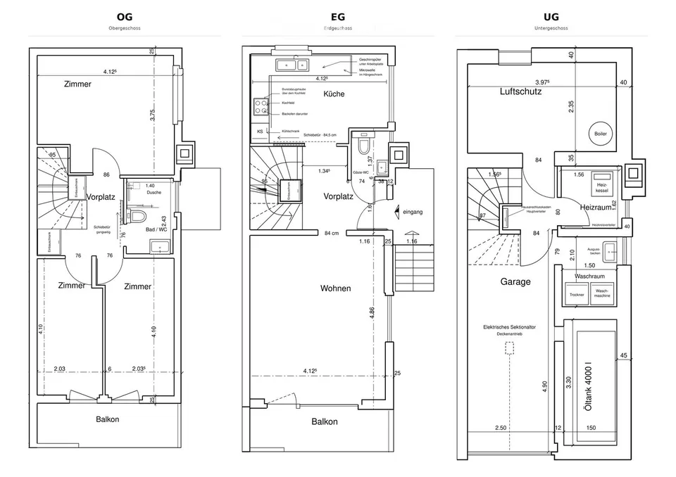 Maison mitoyenne de 4,5 pièces avec garage et parking extérieur – entièrement rénovée à l'intérieur et prête à être occupée – photo 25 sur 27