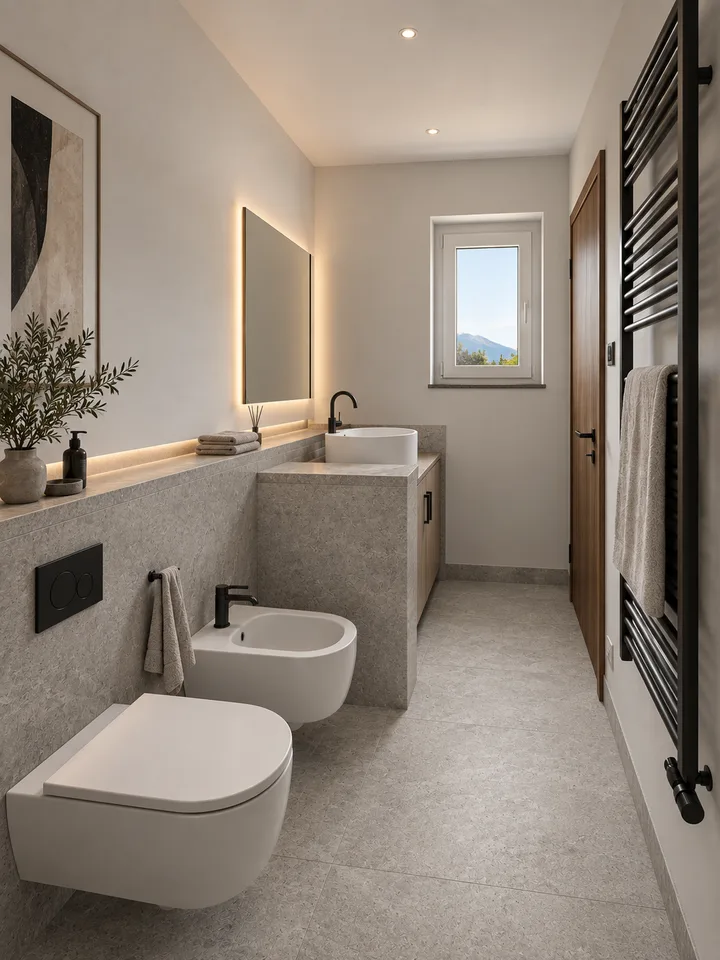 Elegantes Landhaus mit Panoramablick auf den See, Infinity-Pool und privatem Garten – Foto 13 von 13