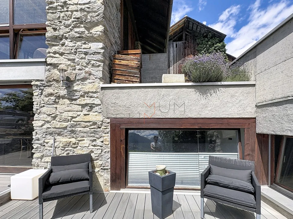 Grange - Ecurie rénovée avec vue et jardin à Savièse - Résidence secondaire possible – photo 10 sur 13