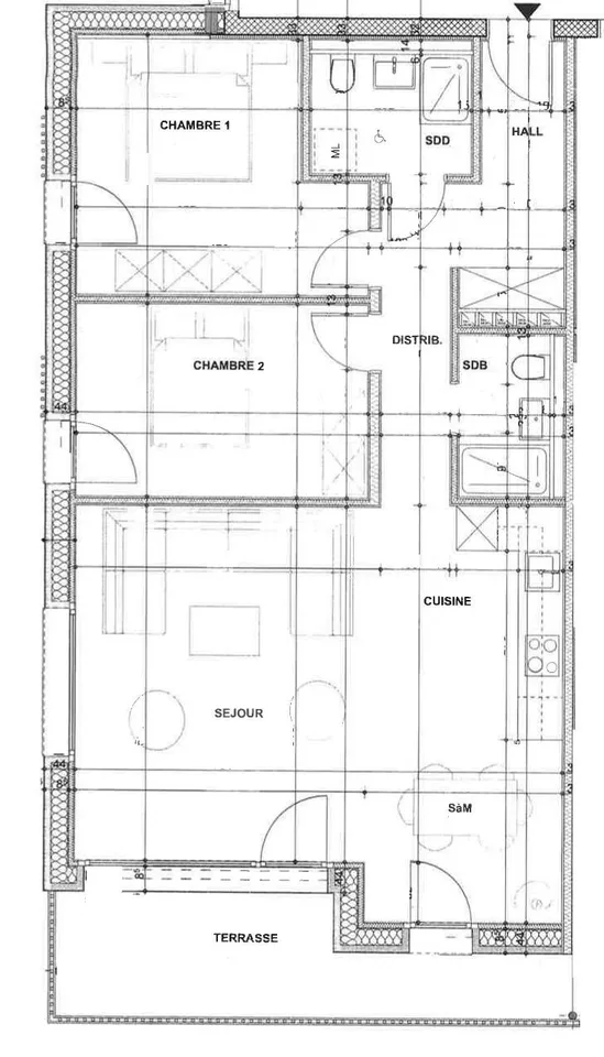 3.5 Zimmer Wohnung in Denens – Foto 2 von 2