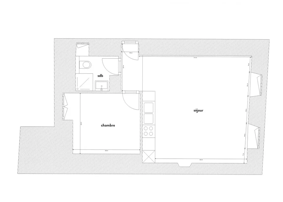 07815 - 2.5-room apartment - Ruelle du Mont-Chemin 5 - Martigny – photo 7 of 7