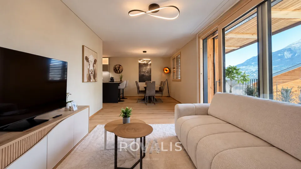 Appartamento arredato di 2,5 locali con vista panoramica a Ried-Brig – foto 6 di 13