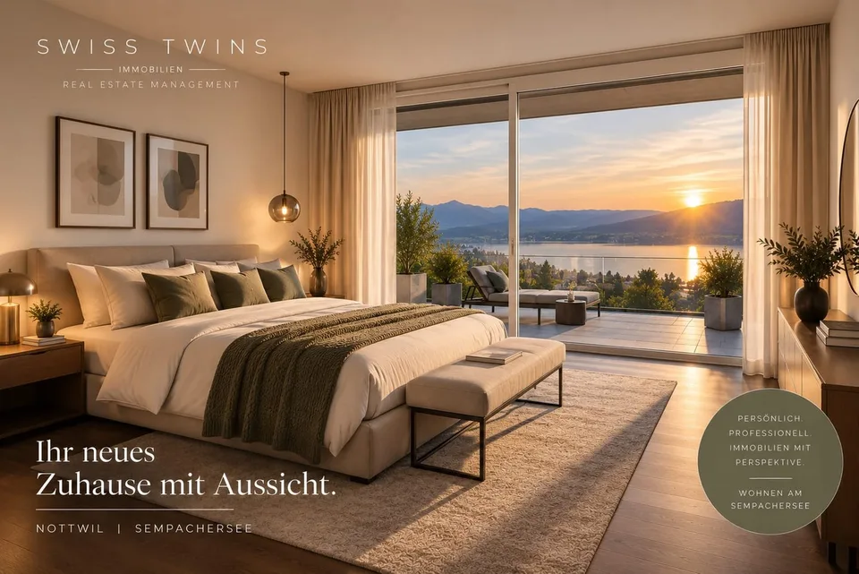 Nottwil - Grosszügige 5,5-Zimmer-Eigentumswohnung mit Seeblick – Foto 4 von 9