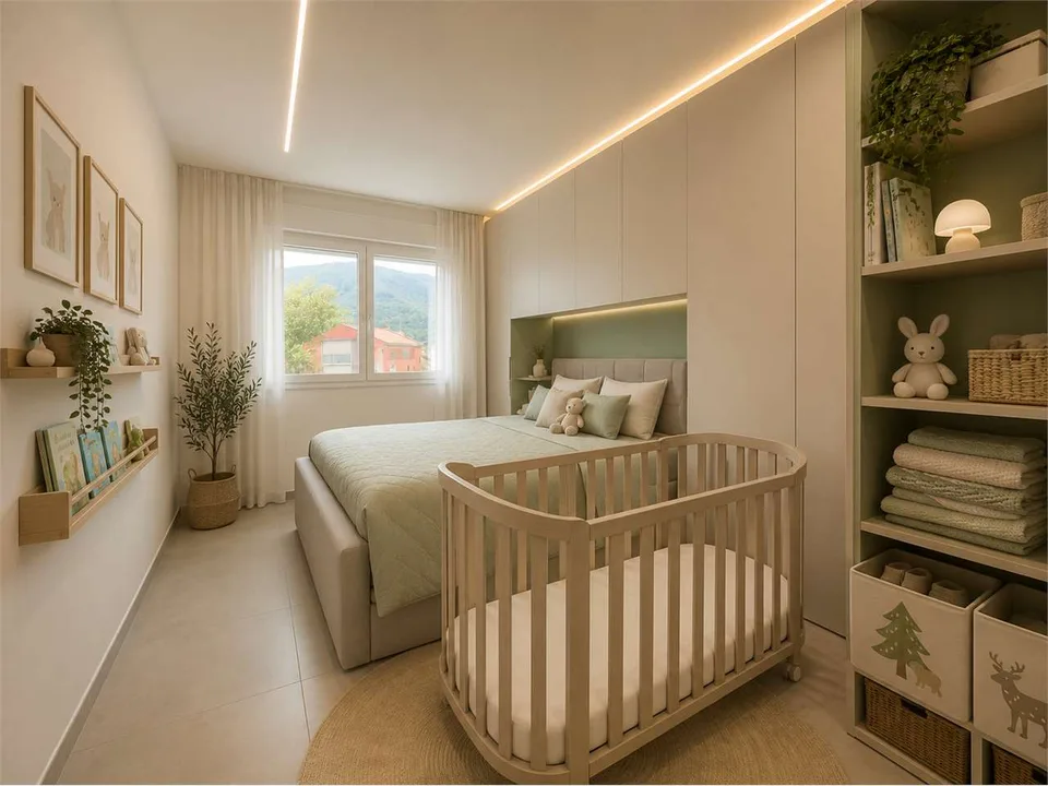 Cadempino: moderno 2.5 locali con balcone e posto auto – foto 5 di 7