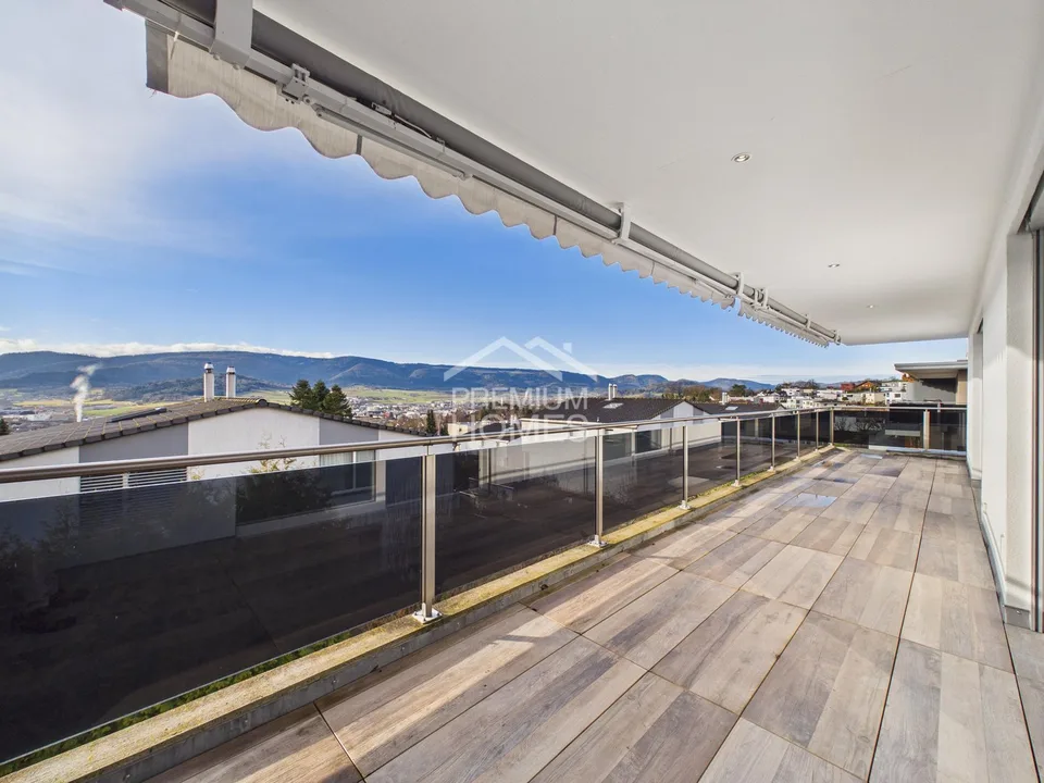 Penthouse con vista mozzafiato su Delémont e le montagne – foto 6 di 10