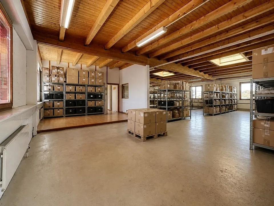 Surface commerciale de 207 m² d'un seul tenant, 2ème étage sans une seule marche, 3 places de parc extérieures comprises, libre de suite – photo 6 sur 13
