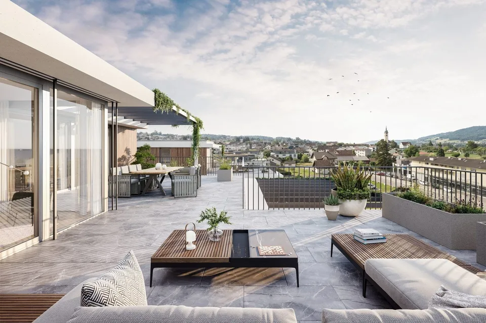 3.5-Zimmer-Terrassenhaus mit Weitsicht in Seengen kaufen – Foto 5 von 6