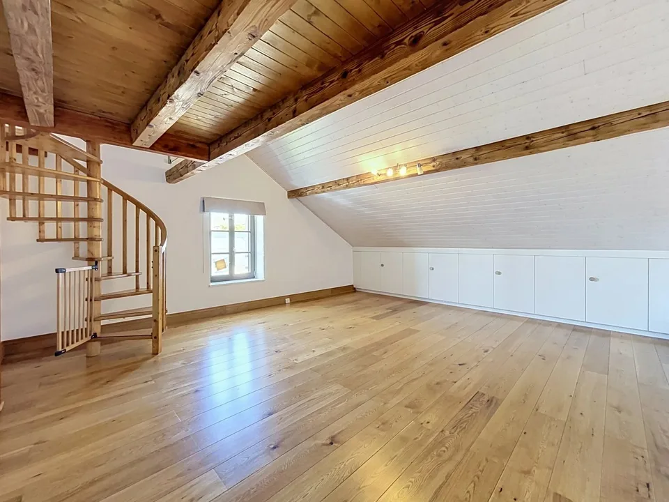 Charming attic apartment ? In the heart of Vieux Meyrin – photo 11 of 12