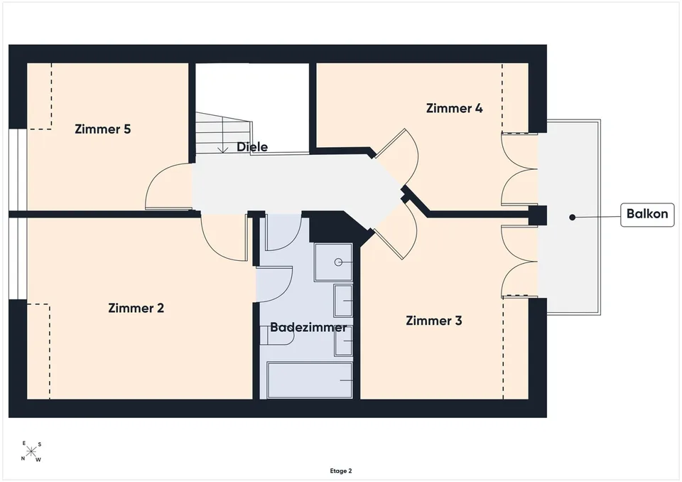 Traumhaftes 6.5Zimmer-Reihenhaus mit Terrasse & Balkon – Foto 13 von 13