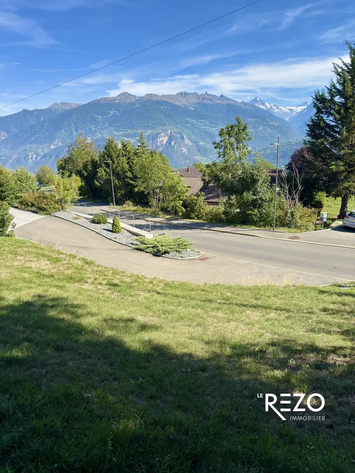 Baugrundstück mit superber Panoramaview. Savièse, VS – Foto 7 von 7