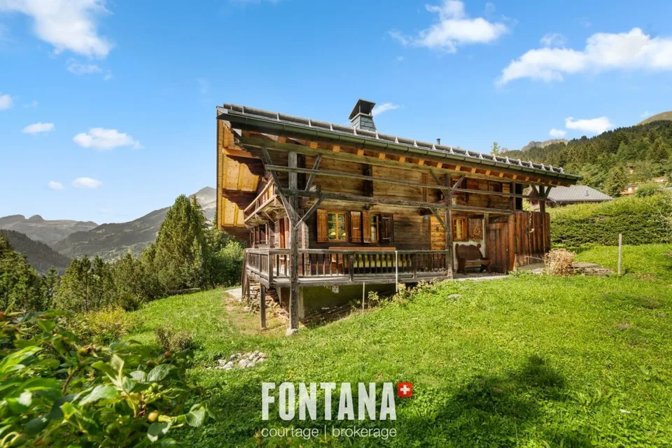 AUTHENTIC CHALET DATING FROM 1840 - LES DIABLERETS – photo 30 of 30