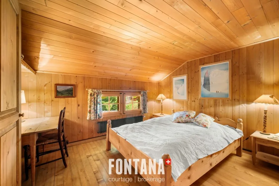 AUTHENTIC CHALET DATING FROM 1840 - LES DIABLERETS – photo 22 of 30