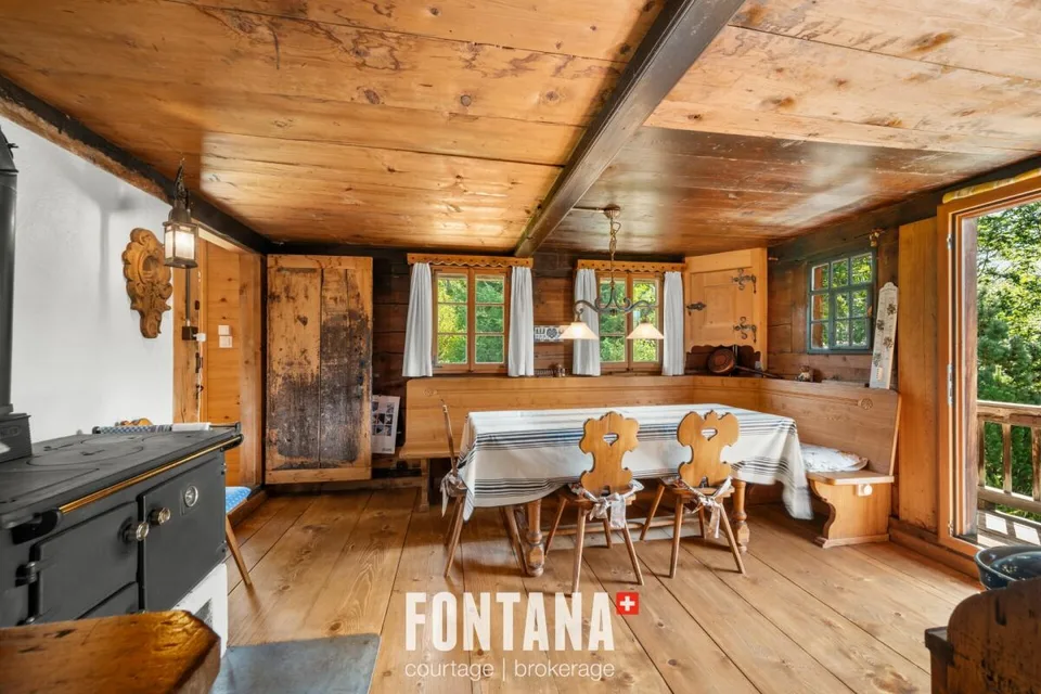 AUTHENTIC CHALET DATING FROM 1840 - LES DIABLERETS – photo 4 of 30