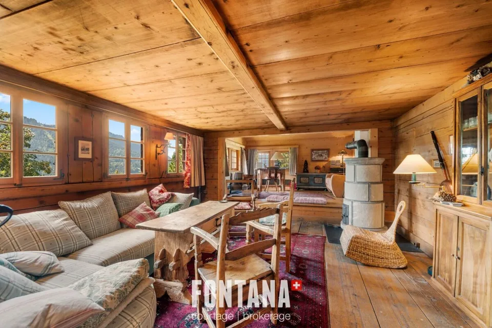 AUTHENTIC CHALET DATING FROM 1840 - LES DIABLERETS – photo 8 of 30