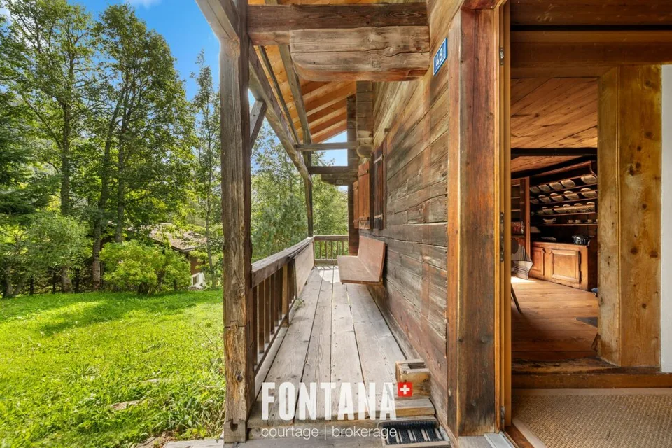 AUTHENTIC CHALET DATING FROM 1840 - LES DIABLERETS – photo 28 of 30