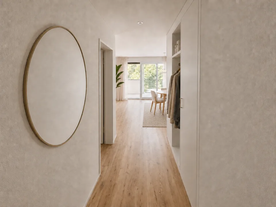 Zentrale Lage und 17.8 m² überdachte Terrasse als erweitertes Wohnzimmer – Foto 2 von 12
