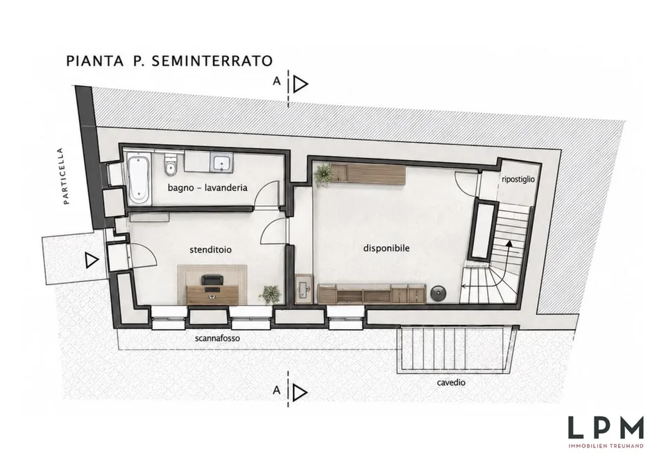 Casa unifamiliare di carattere o investimento da cogliere nel cuore di Collina d’Oro: – foto 12 di 14