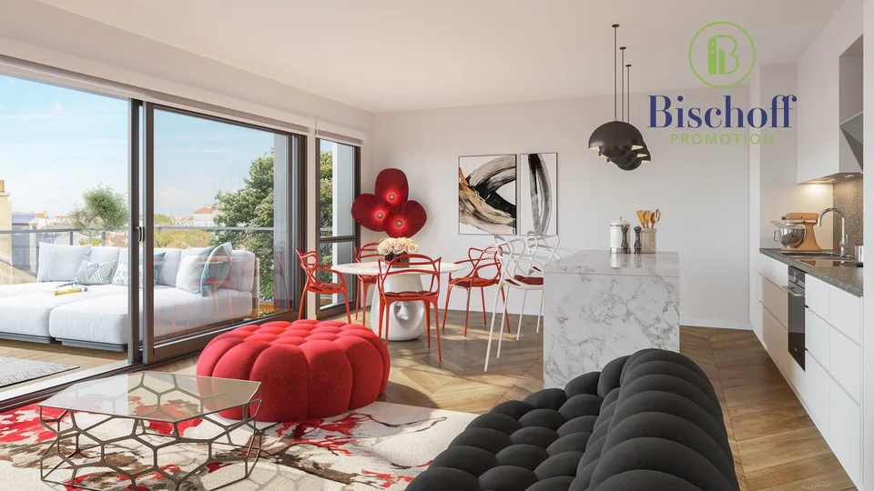 Wunderschöne neue 3-Zimmer-Wohnung, geliefert im Juli. – photo 2 sur 4