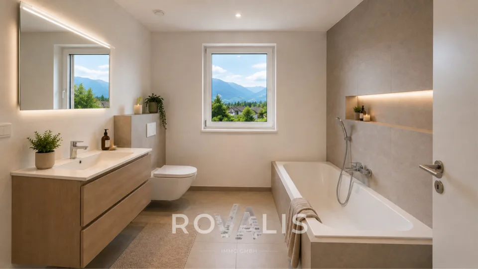 3,5 locali al 2° piano con balcone a sud e vista panoramica – foto 6 di 11