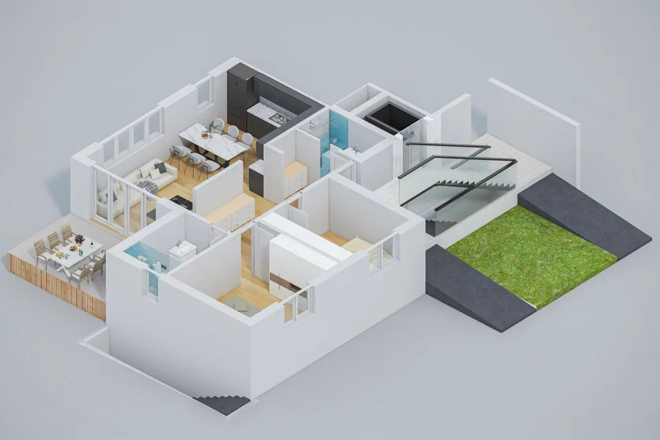 Appartamento giardino 3,5 locali nel nuovo edificio Minergie-P Laufental 40 – foto 9 di 10