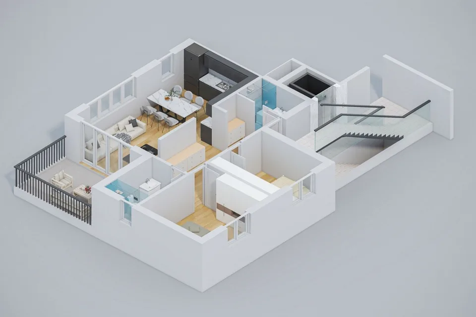 Appartement 3.5 pièces avec balcon dans le bâtiment neuf Minergie-P Laufental40 – photo 8 sur 10